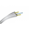 Kabel światłowodowy 2J płaski OPTIX cable ARP ZW-NOTKSdp 1x9/125 ITU-T G.657A2 Biały