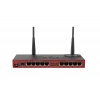 RouterBoard 2011UiAS-2HnD-IN, 1x SFP, 1x microUSB, 5x LAN, 5x GigE, 128MB RAM, LCD