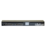 RouterBoard 2011UiAS-RM, 1x SFP, 1x microUSB, 5x LAN, 5x GigE, 128MB RAM, LCD
