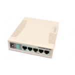 RouterBoard 951G-2HnD, 5x LAN, 128MB SD-RAM i 128MB FLASH, High Power AP 2.4GHz