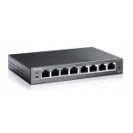 TP-Link SG108PE switch (przełącznik) Easy Smart 8x gigabit Ethernet, 4x PoE OUT (802.3af)